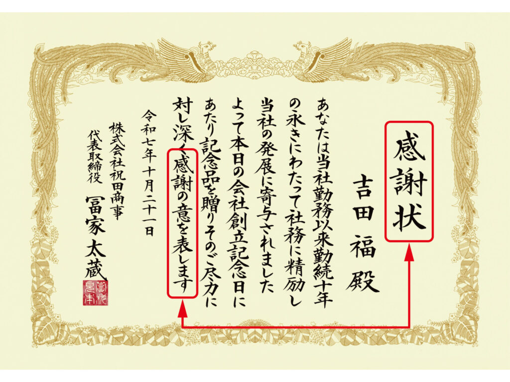 表題と文末の統一